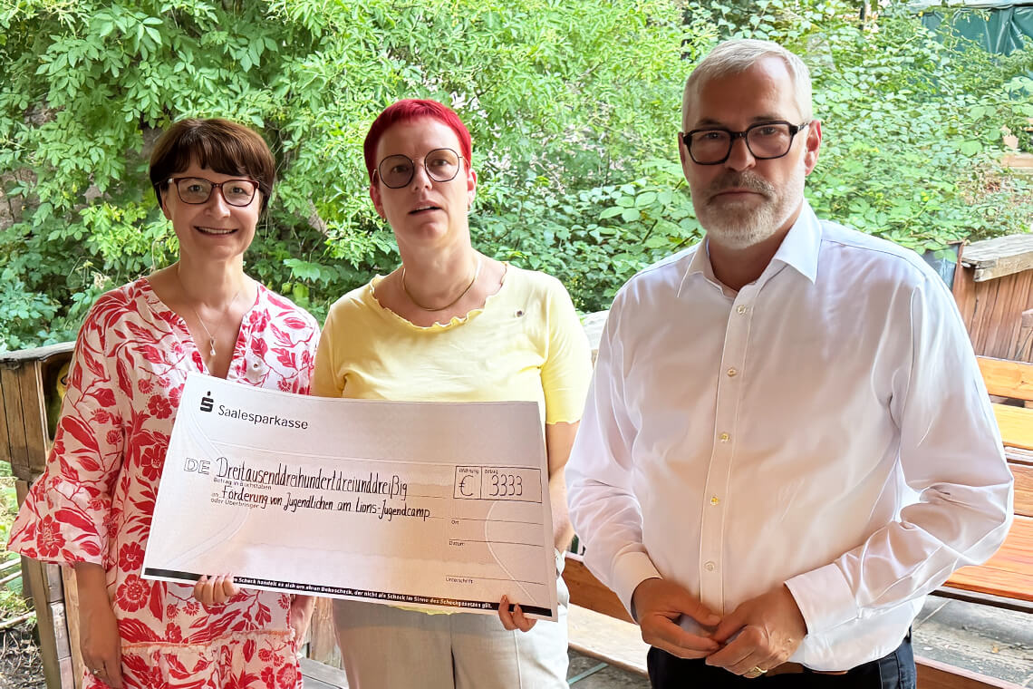 Förderung von Jugendlichen im Lions-Jugendcamp